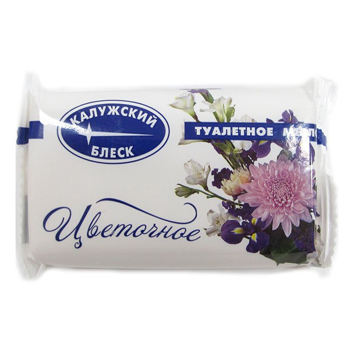 Мыло туалетное  90г  КАЛУЖСКИЙ БЛЕСК Цветочный микс