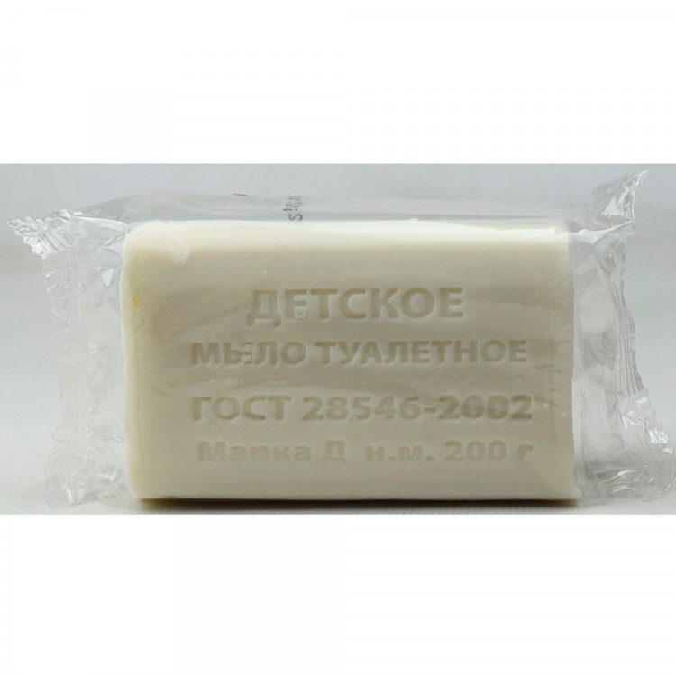 Мыло туалетное 200г в обертке Детское (Калужский МЗ)
