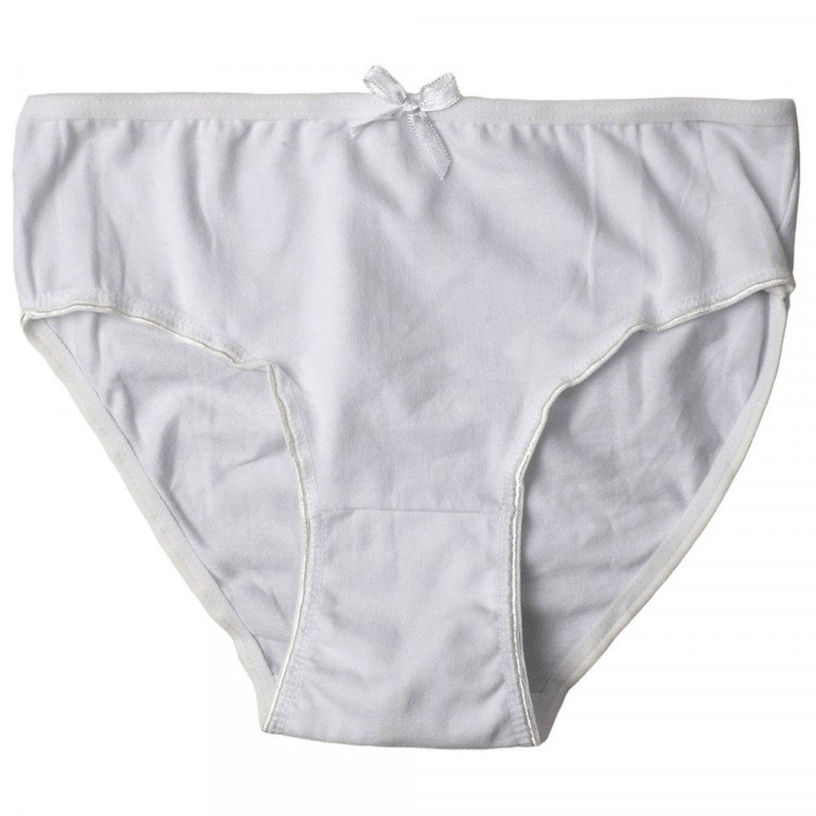 Трусы для девочки размер 40/152-158 арт.42003 95% хлопок 5% эластан цвет белый (12/13) Трусы для девочки размер 40/152-158 арт.42003 95% хлопок 5% эластан цвет белый (12/13)