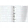Тетрадь А5 клетка 80 листов на гребне (BG) Monocolor. Dark ассорти арт.Т5гр80 11107