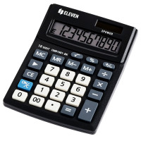 Калькулятор настольный 10 разрядов ELEVEN Business Line 137*102*31  (CMB1001-BK) (Ст.1/40)