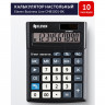 Калькулятор настольный 10 разрядов ELEVEN Business Line 137*102*31  (CMB1001-BK) (Ст.1/40)