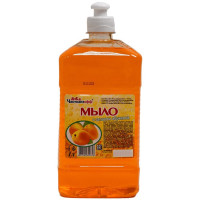 Мыло жидкое 1л "Mr.Чистоделофф" (абрикос, лимон, свежесть, яблоко), пуш-пул