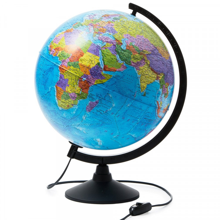 Глобус политический диаметр 320мм Классик с подсветкой арт К013200018