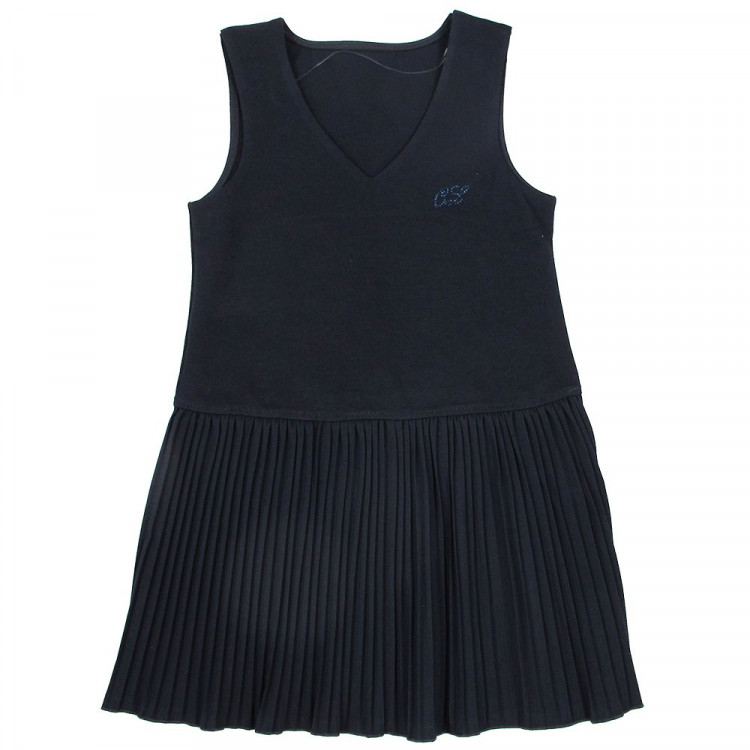 Сарафан для девочки (Калинка) арт.ДТ-4518-Ш23 размер 30/122-38/152 цвет синий