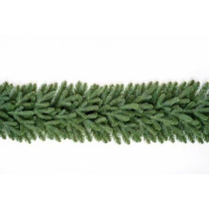 Гирлянда рождественская 270см хвоя литая+ПВХ, без украшений "Европейская" арт.ГЕС 32