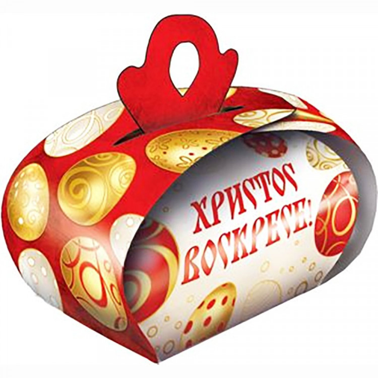 ПАСХА Коробка подарочная "Пасха" 10*9,2см арт.1139А