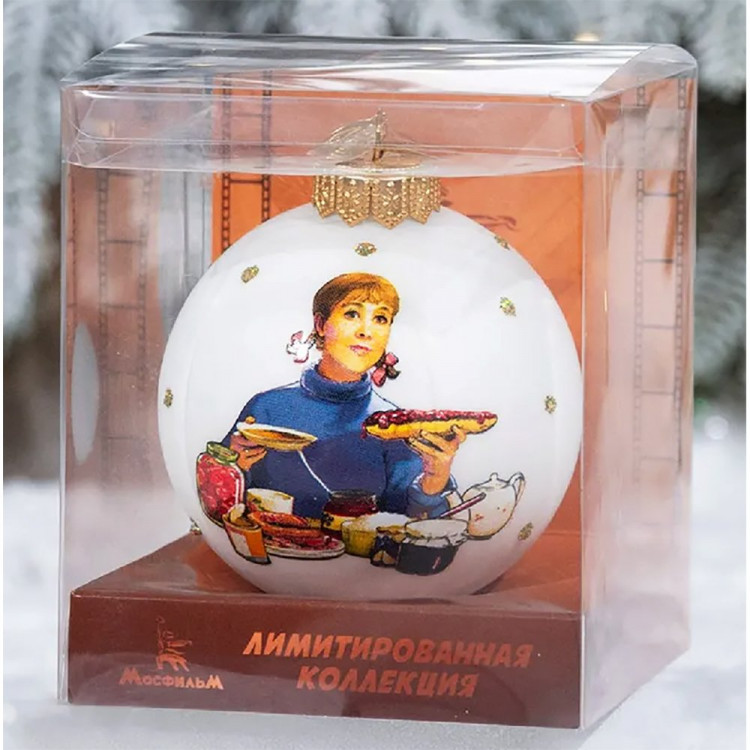 Шар стекло 08см (серия Фильм) "Девчата" п/у арт.КУ-80-244108