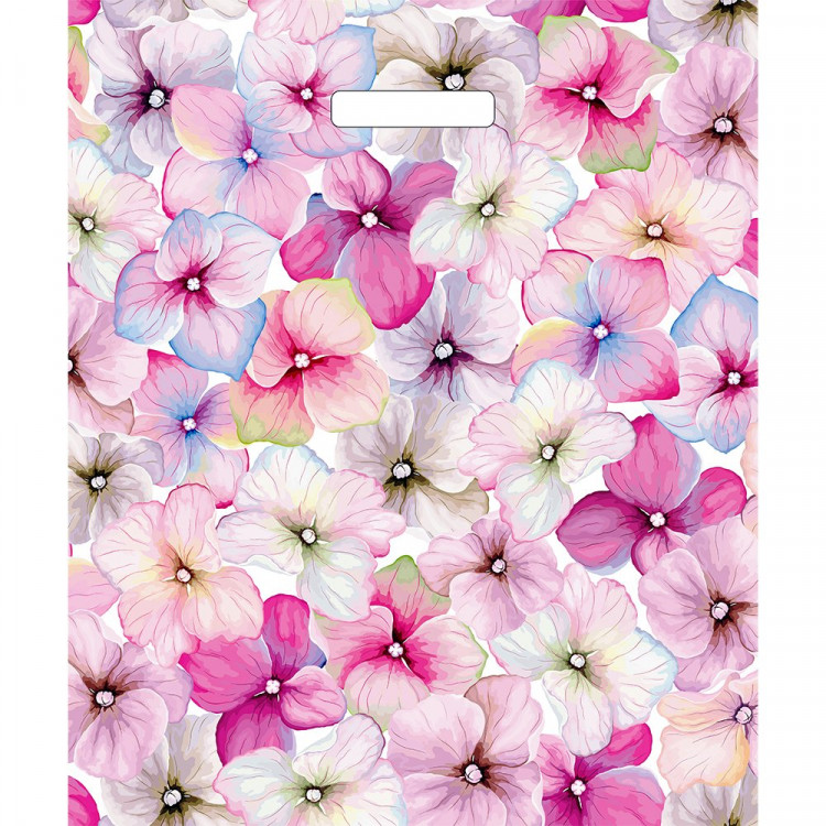 Пакет ПВД прорезная ручка 38*45+3см 50мкм Комплимент Пакет ПВД прорезная ручка 38*45+3см 50мкм Комплимент