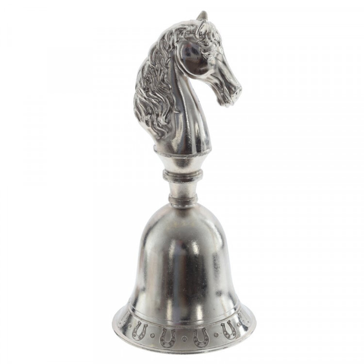 Сувенир-колокольчик "Лошадь" 12см металл. арт.826695