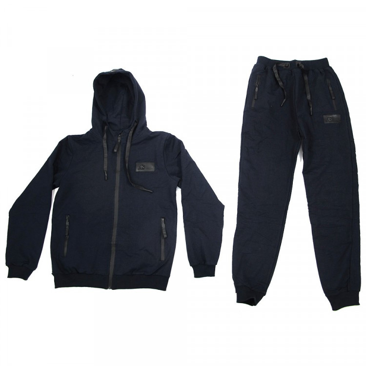 Костюм спортивный для мальчика арт.142 размерный ряд 30/116-46/170 цвет синий