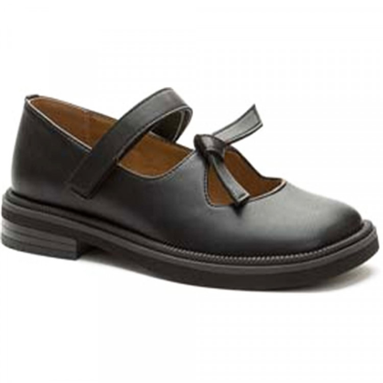 Туфли для девочки (KEDDO) черные верх-натуральная кожа подкладка-натуральная кожа артикул 558004/98-01