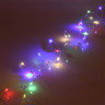 Гирлянда эл.д/дома нить Льдинка 010м 100LED (св.провод) цв.мульти 8реж. арт.725-0058