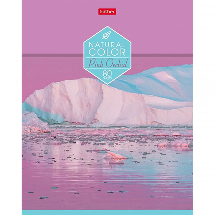 Тетрадь А5 линия 80 листов скоба (Hatber) Colour ассорти арт.80Т5В2