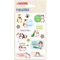 Наклейки А6 (deVENTE) объемные мягкие многоразовые Capy pet 10х15 см арт.8002468 Наклейки А6 (deVENTE) объемные мягкие многоразовые Capy pet 10х15 см арт.8002468