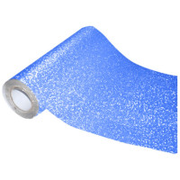 Бумага самоклеящаяся 45*100см (deVENTE) ПВХ 100мкм с блестками синяя арт.8117304