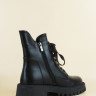 Ботинки для девочки (Stylele) черные верх-искуственная кожа подкладка-байка размерный ряд 36-40 арт.lzl-F94