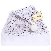 Колпак карнавальный "Новогодний.Волшебство" цв.серебро арт.182-471