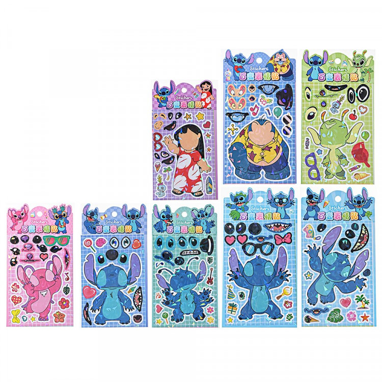 Наклейки А5 (Mazari) Ушастик сделай сам ассорти арт.M-20632