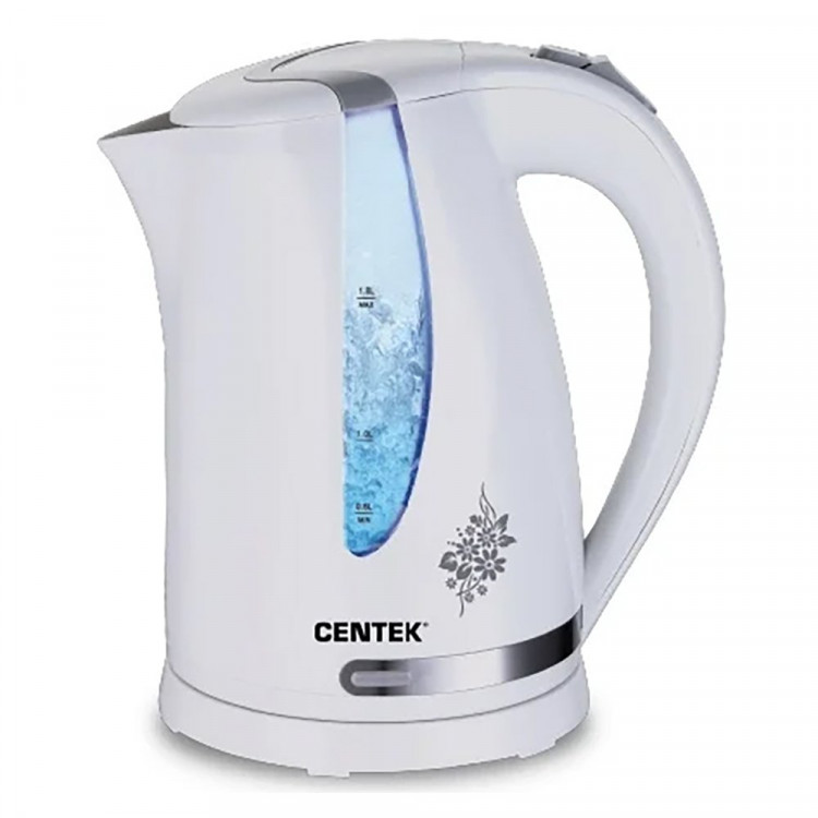 Чайник Centek 1.8л, 2200Вт CT-0040 White