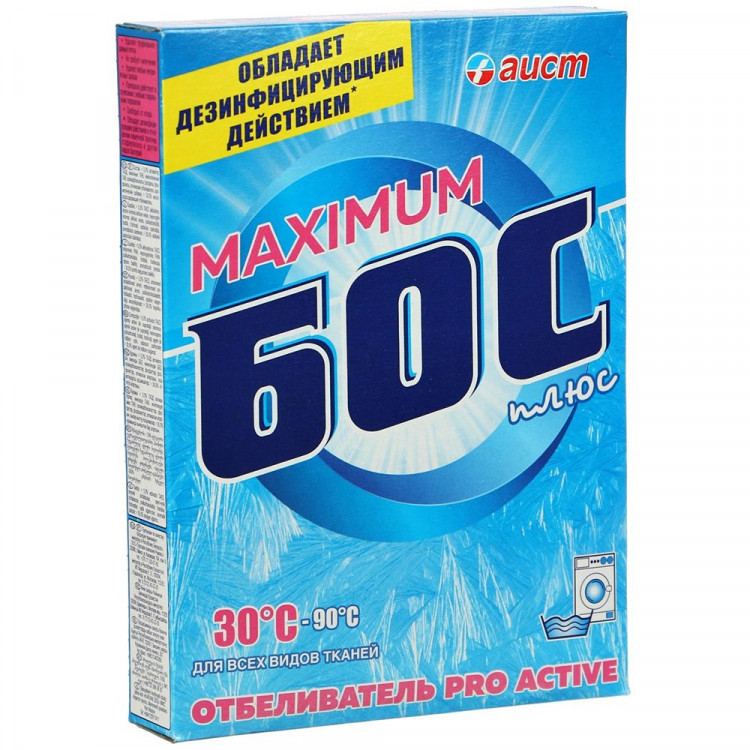 Отбеливатель БОС плюс maximum порошок 600гр.