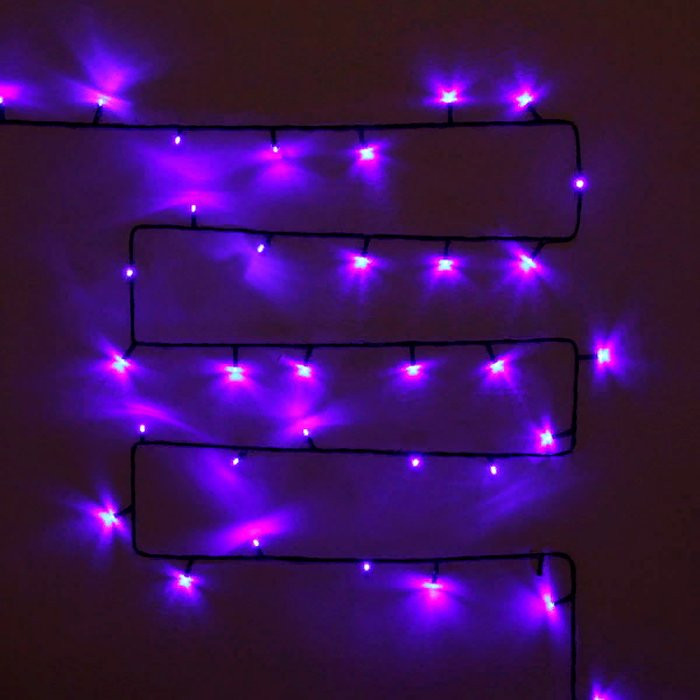 Гирлянда эл.д/улицы точечная 11м 120LED (тем.провод) цв.синий мерц. арт.183-742 Гирлянда эл.д/улицы точечная 11м 120LED (тем.провод) цв.синий мерц. арт.183-742