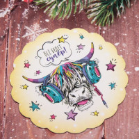 Магнит СГ "Крутой бык Буян" 8*8см арт.542-347 Магнит СГ "Крутой бык Буян" 8*8см арт.542-347