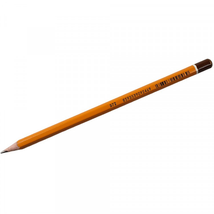 Карандаш черно-графитный KOH-I-NOOR без ластика арт.1500 6В