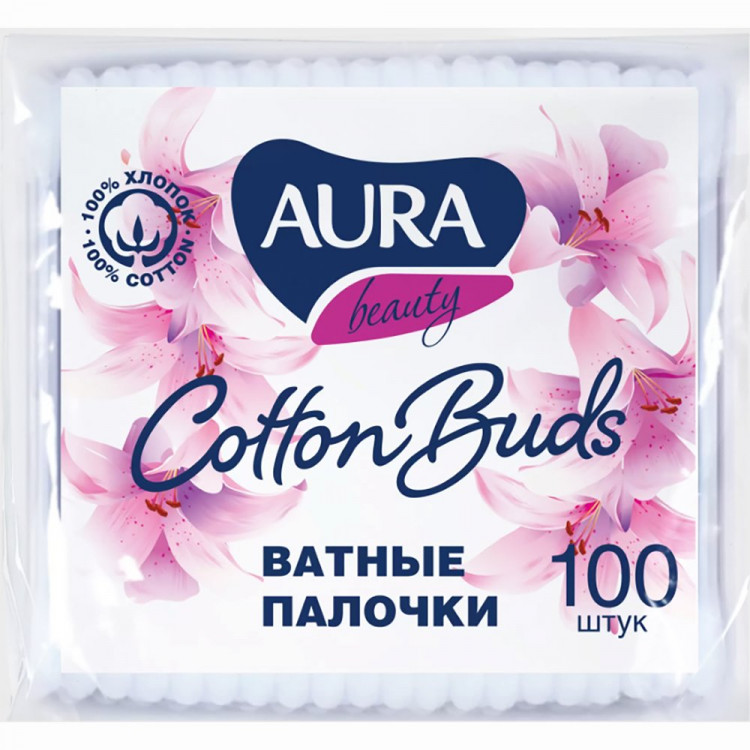 Ватные палочки Relux 100штук в пакете Ватные палочки Relux 100штук в пакете