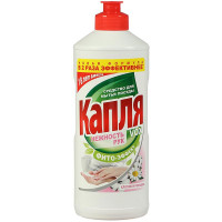 Моющее средство для посуды Капля VOX 500мл  Хлопок +ромашка