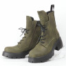 Ботинки для девочки (BETSY) хаки верх-искусственная кожа подкладка - байка артикул 938035/05-02