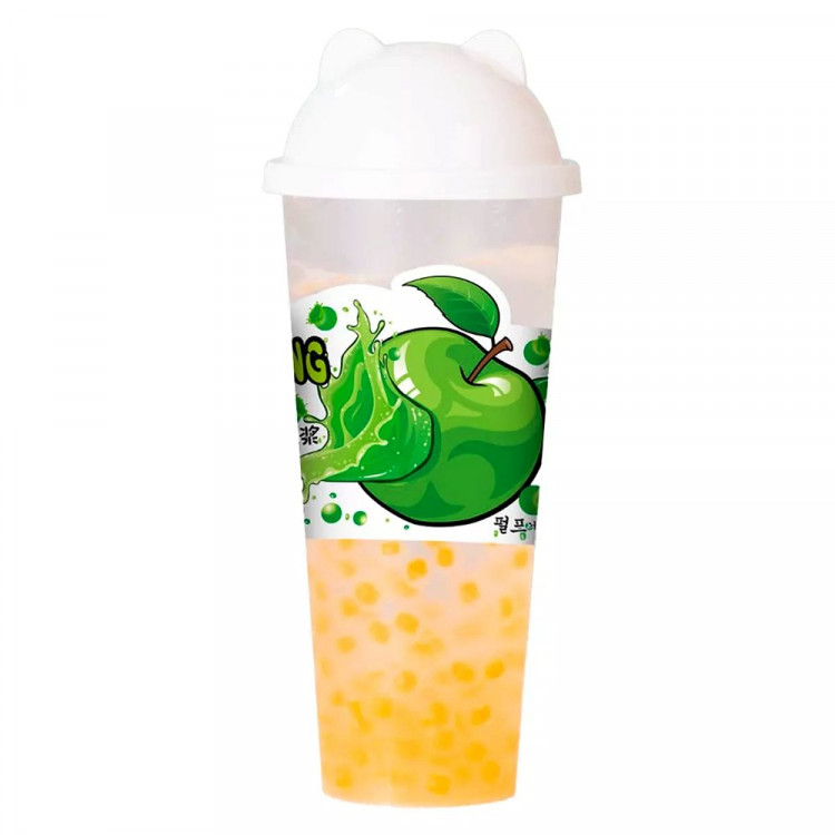 Напиток Хэ Лейи 620мл Яблоко с добавлением сахара, с шариками (Ст.15)