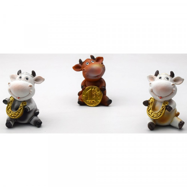 Статуэтка СГ "Бычок" 6,5см асс. арт.753525 Статуэтка СГ "Бычок" 6,5см асс. арт.753525