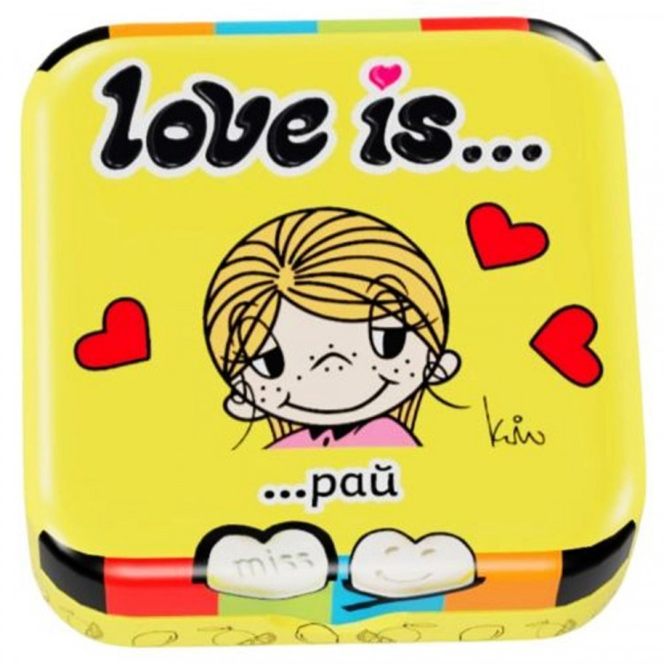 Конфета освежающая Love Is 20гр, Морская соль и Лимон (Ст.12)