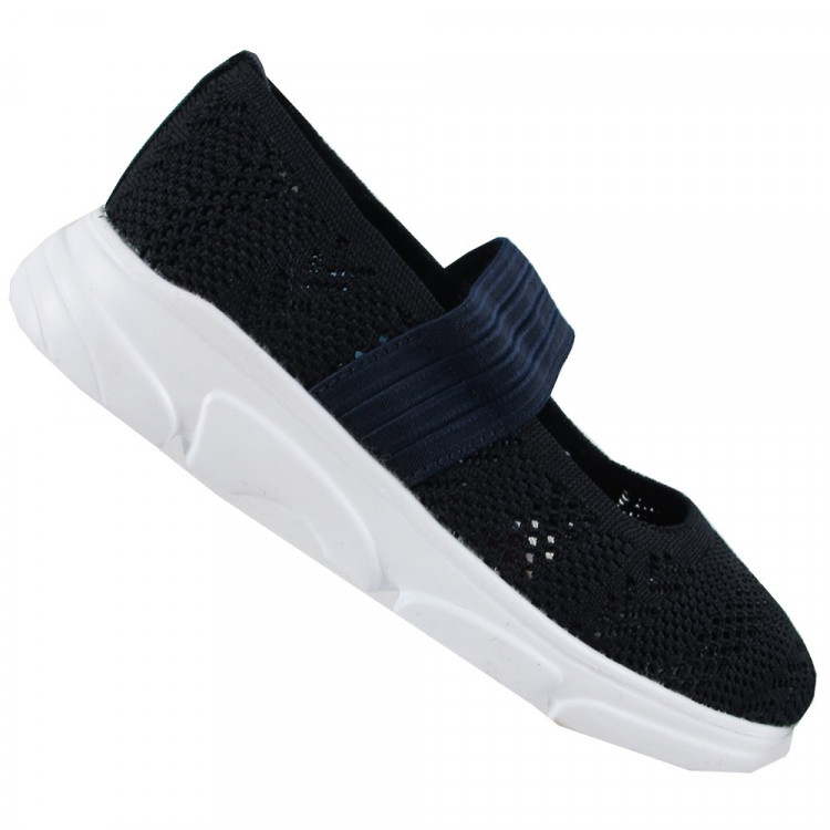 Туфли для девочки (FESS) синий верх-текстиль подкладка-натуральная кожа артикул FL-RL80114TD-1