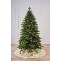 Елка 150см "Московская" (хвоя литая+ПВХ, ветки на шарнирах, подставка металл.) арт.ЕМС 15