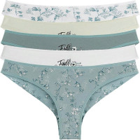 Трусы женские арт.40711233B размер 48(L) 100% хлопок цвет ассорти Трусы женские арт.40711233B размер 48(L) 100% хлопок цвет ассорти