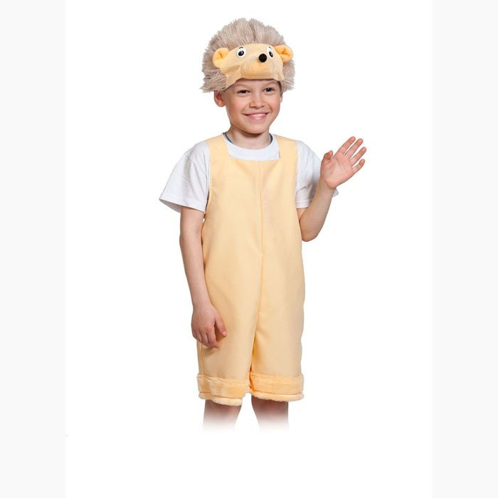 Костюм М (ЖИВОТНОЕ) Ёжик (полукомбинизон,маска) р.98-116 цв.бежевый арт.2072 Костюм М (ЖИВОТНОЕ) Ёжик (полукомбинизон,маска) р.98-116 цв.бежевый арт.2072