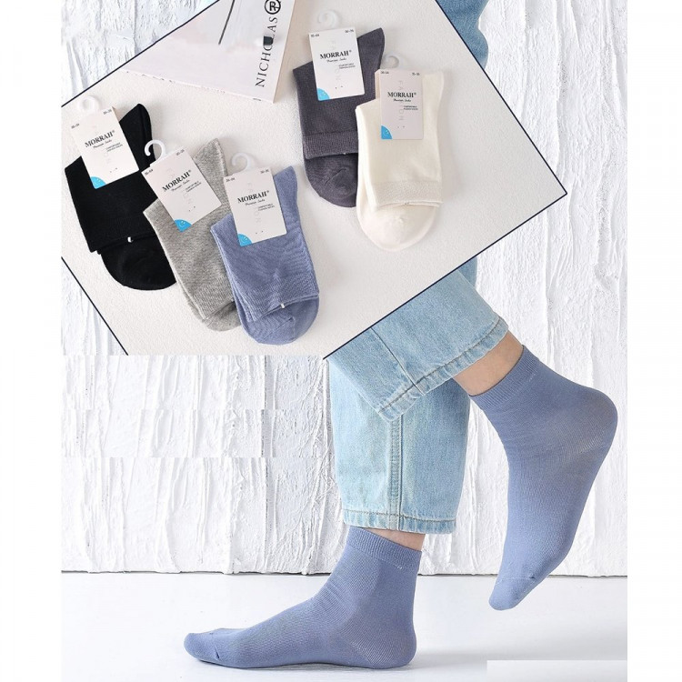 Носки детские арт.35-04 MH размер 20-24 хлопок 80% полиамид 15% спандекс 5% цвет в ассортименте для мальчика (MORRAH)