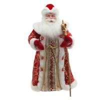 Игрушка декор. "Дед Мороз" 45см в красной шубке арт.822854