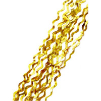 Дождь новогодний ПЭТ 09*100см "Волна" цв.золото арт.95919 Дождь новогодний ПЭТ 09*100см "Волна" цв.золото арт.95919