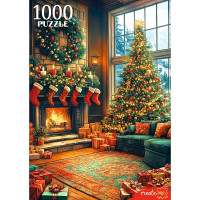 Пазл 1000 элементов Праздничная гостиная (РК) арт.П1000-7634 Пазл 1000 элементов Праздничная гостиная (РК) арт.П1000-7634