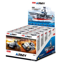 Конструктор пластиковый Военная техника (Sluban) ассортимент арт.M38-B0661