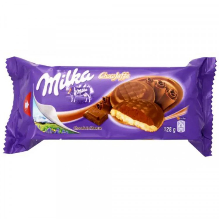 Печенье Милка Джафа 128гр, шоколад (Ст.24)