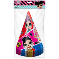 Колпак 06шт/наб. "LOL трехцветные" арт.1199074