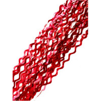 Дождь новогодний ПЭТ 09*100см "Волна" цв.красный арт.95920 Дождь новогодний ПЭТ 09*100см "Волна" цв.красный арт.95920
