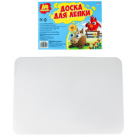 Доска для лепки А4 (Prof-Press) белая толщина 0,2 см арт НПД-9574