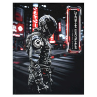 Дневник школьный твердая обложка Феникс Гонщик в шлеме глянцевая ламинация тиснение фольгой арт.72755