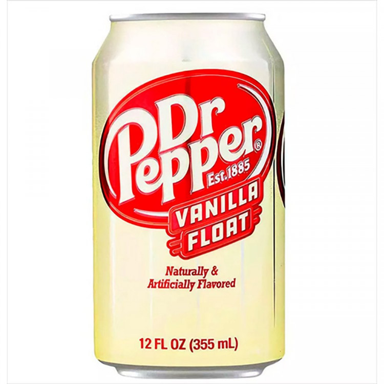 Газированный напиток Dr. Pepper 330мл Vanilla Float (Ст.24)