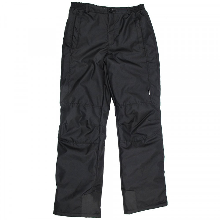 Брюки утепленные для мальчика (OVAS) арт.Дима размерный ряд 32/128-44/170 цвет черный